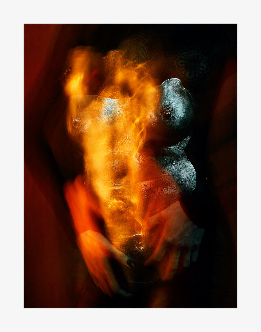 Noémie " Silver woman" Diasec (plexiglass laminated on aluminum)