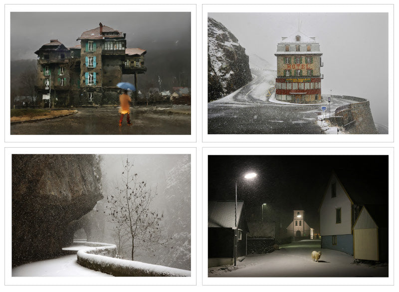 4 cartes postales (13x18cm)