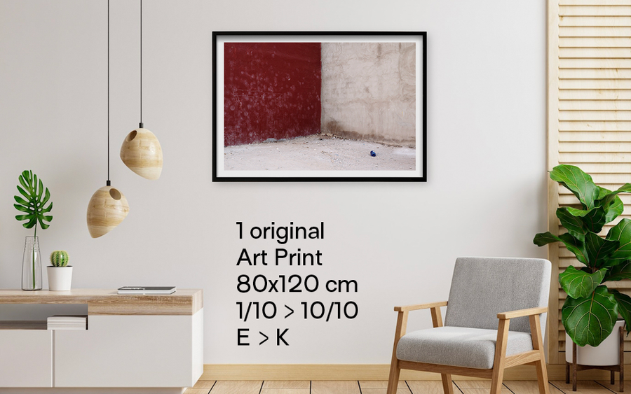 1 tirage d'art signé, numéroté (non encadré), tirage seul - format 80x120 cm