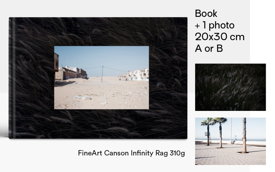 1 livre + 1 Tirage d'art signé, non numéroté - format 20x30 cm