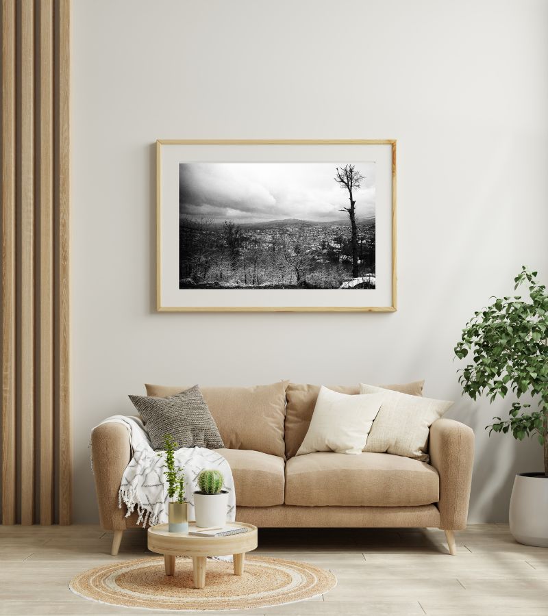 Tirage gélatino-argentique noir et blanc 30 × 40 cm, signé et non numéroté + un livre